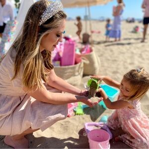 Jennifer Beth Sparkling Silver Crystal headband